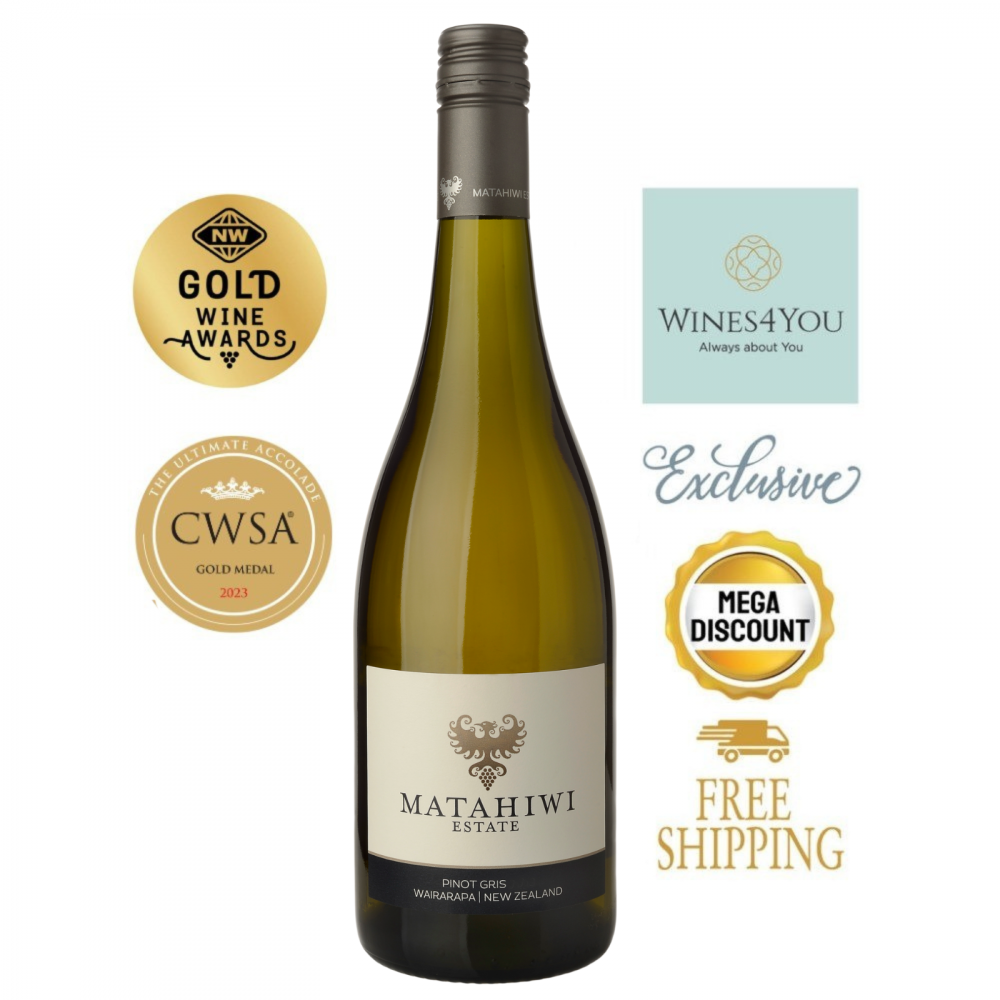 Matahiwi Estate Pinot Gris New Zealand White Wine